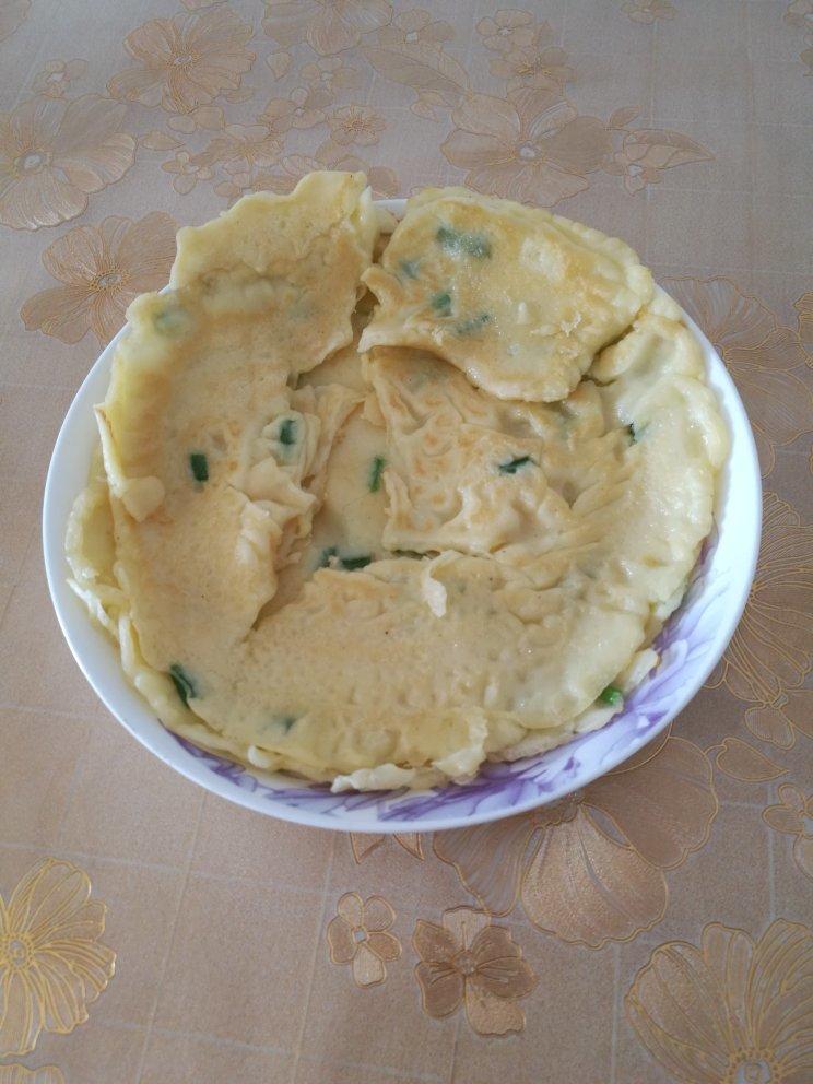 葱花鸡蛋饼