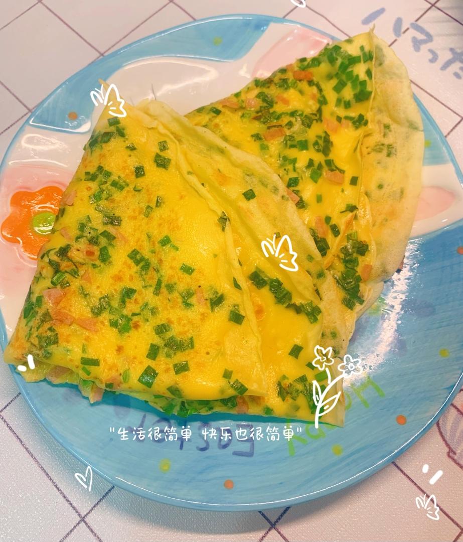 百吃不厌的韭菜鸡蛋饼‼️简单零失败㊙️厨房小白也能一次成功‼️