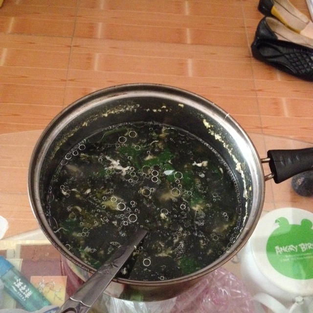 番茄紫菜蛋花汤