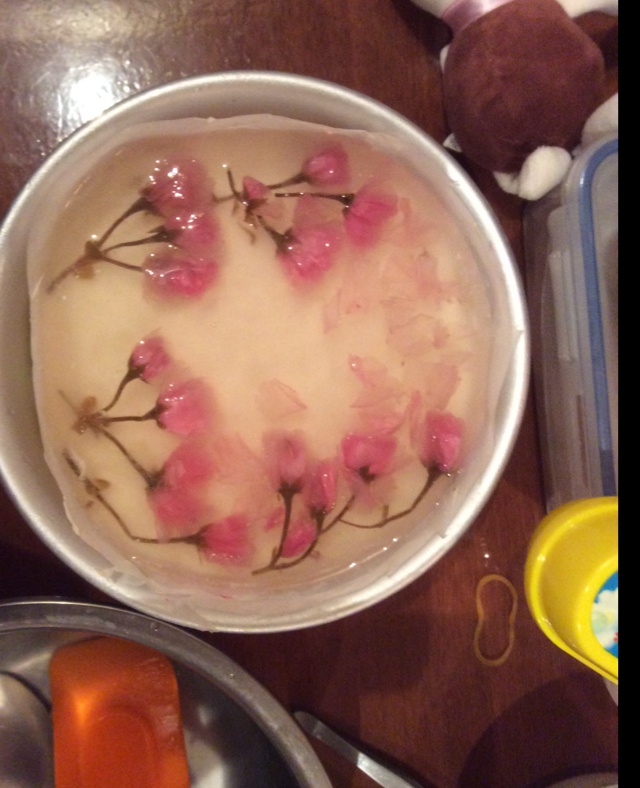 樱花渐变慕斯蛋糕（6寸）