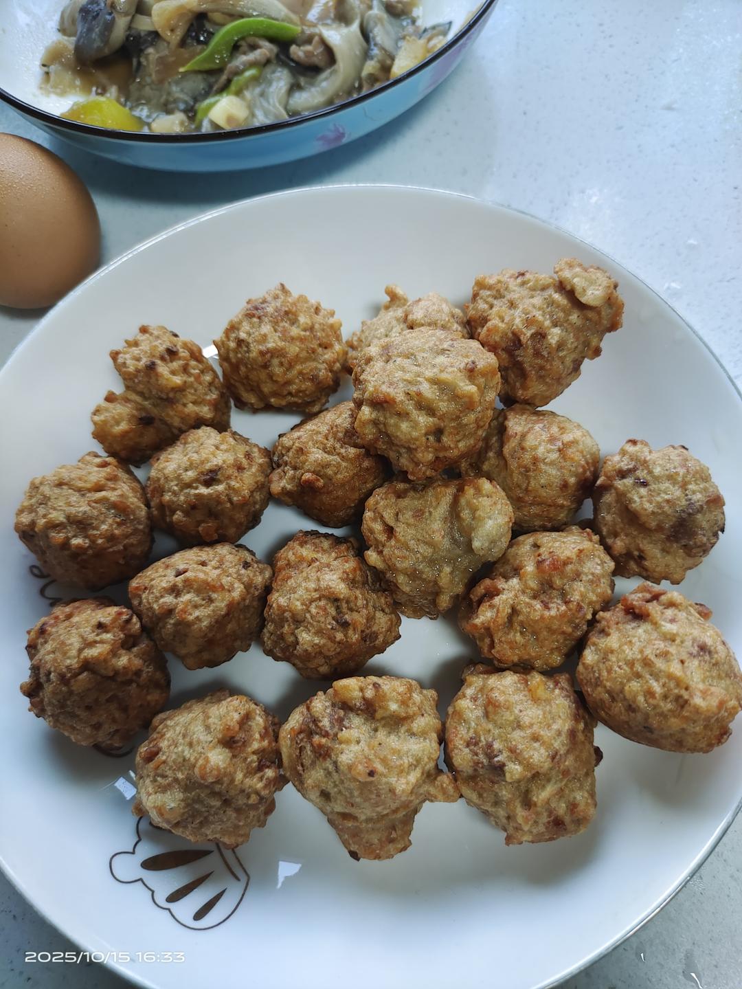 俗话说秋季吃藕胜过吃肉藕丸子