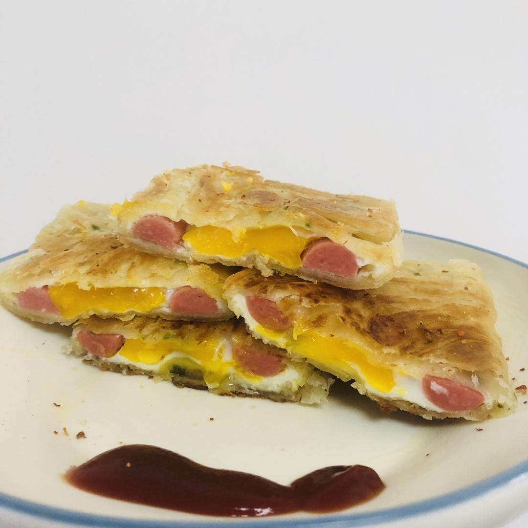手抓饼创意吃法