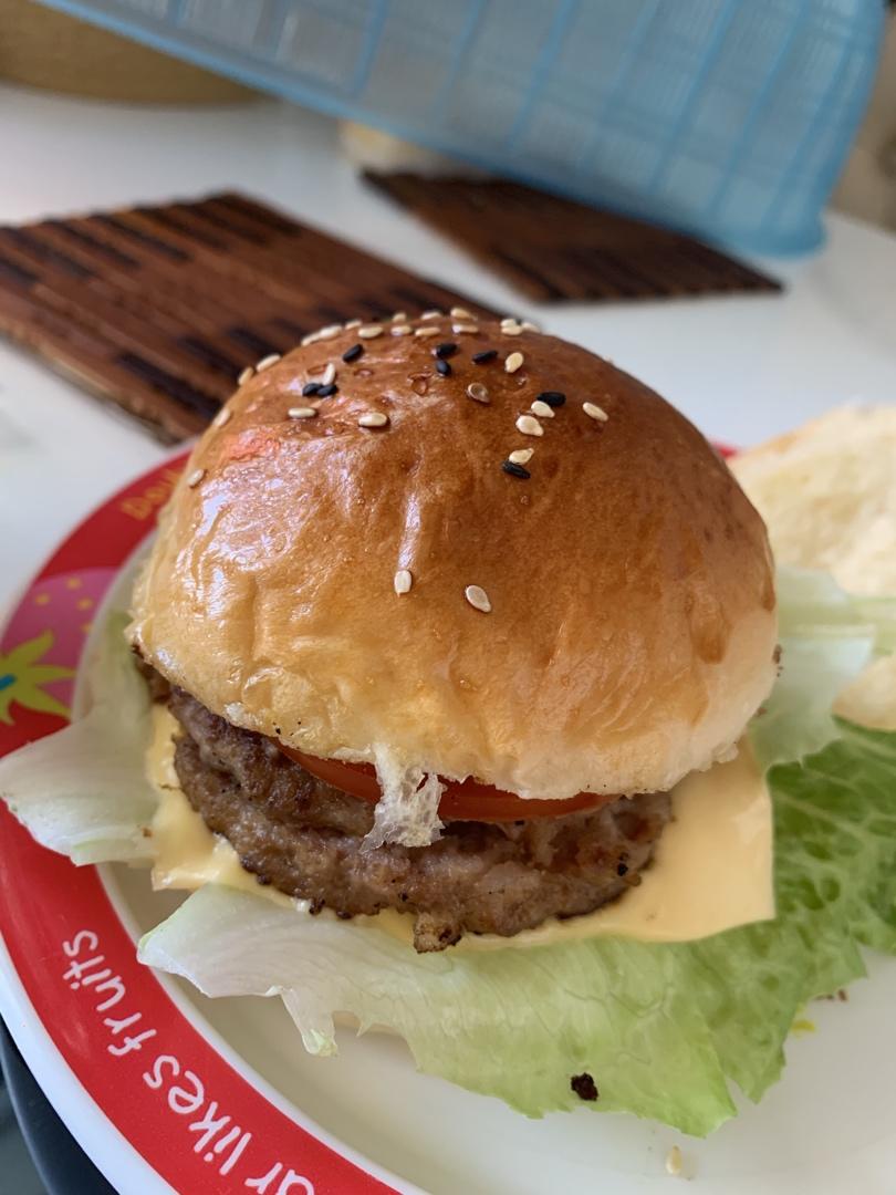 松软汉堡包胚