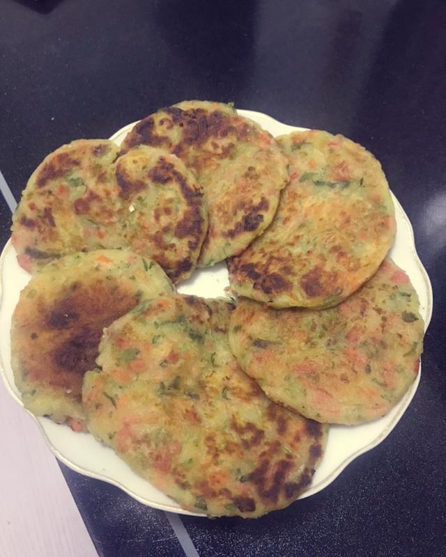 土豆火腿早餐饼