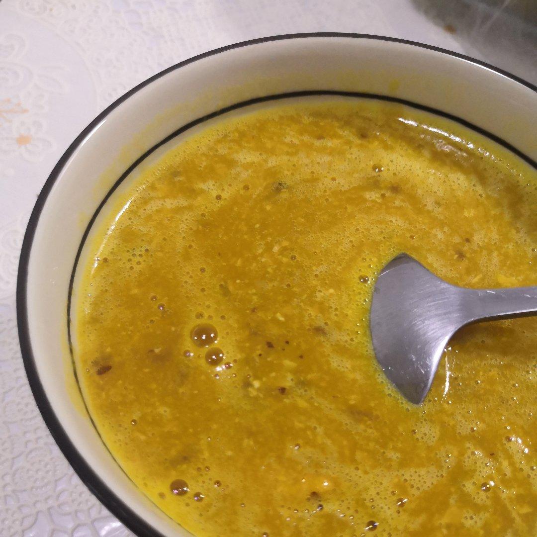 秋冬的第一款暖心羹—南瓜红枣腰果羹