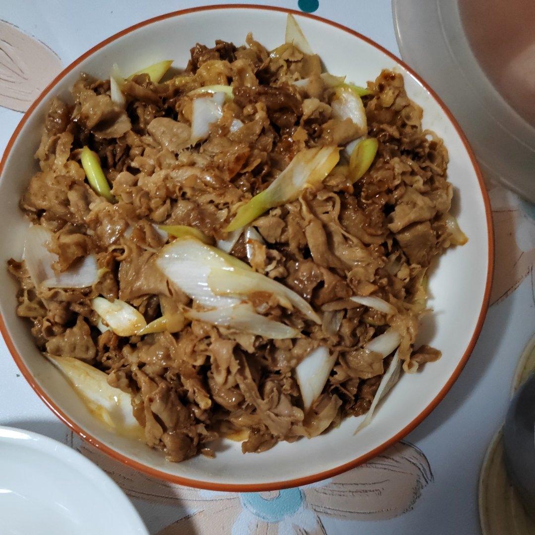 懒人版葱爆羊肉