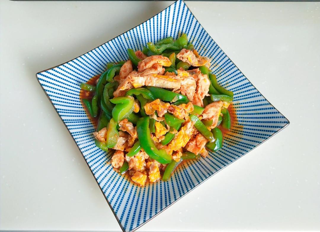 超级下饭菜青椒炒鸡蛋