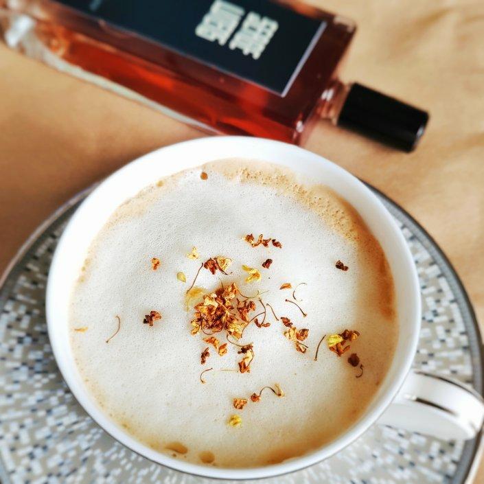 最简单的桂花豆乳拿铁