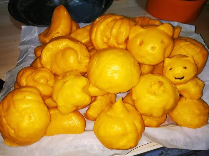 🎃松软南瓜馒头🎃