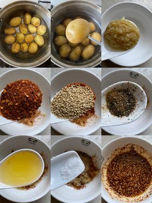 香辣烤土豆的做法 步骤1