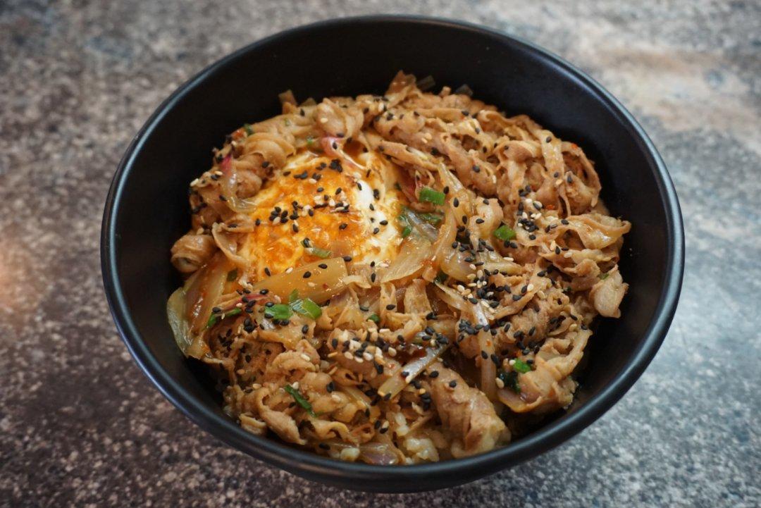 小小的独角兽做的日式肥牛饭