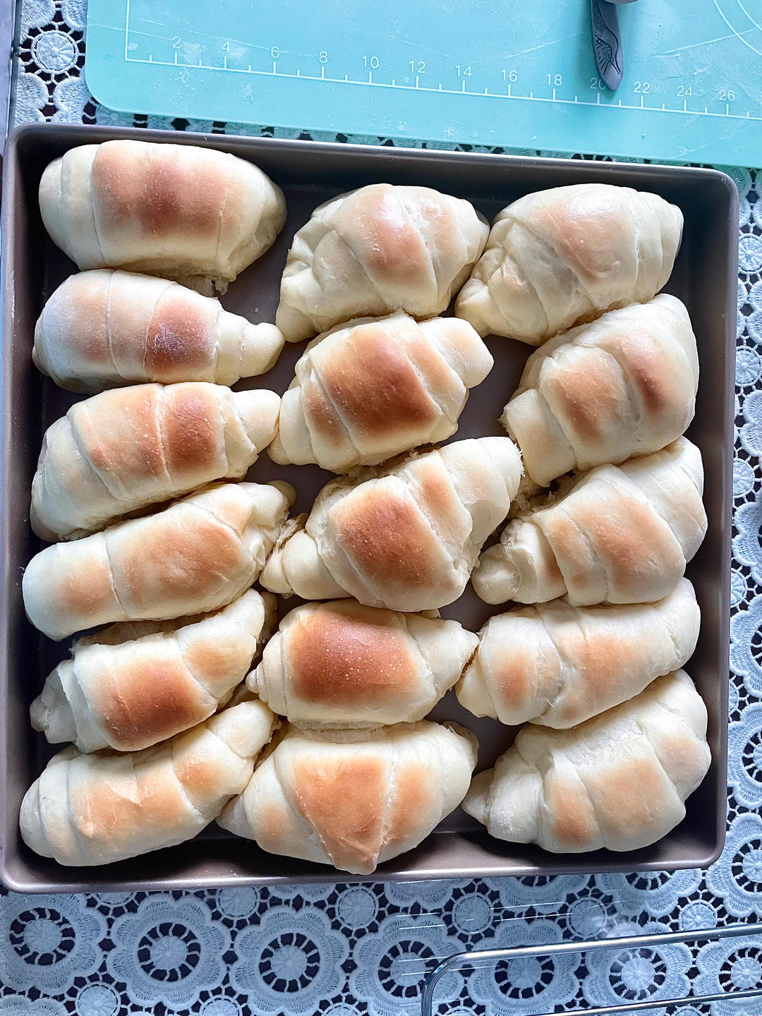 绵软如云小面包（免揉+冷藏）