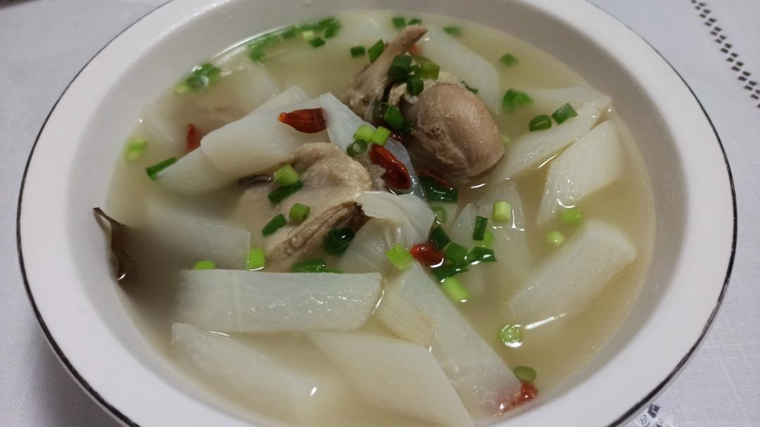 萝卜焖鸭肉