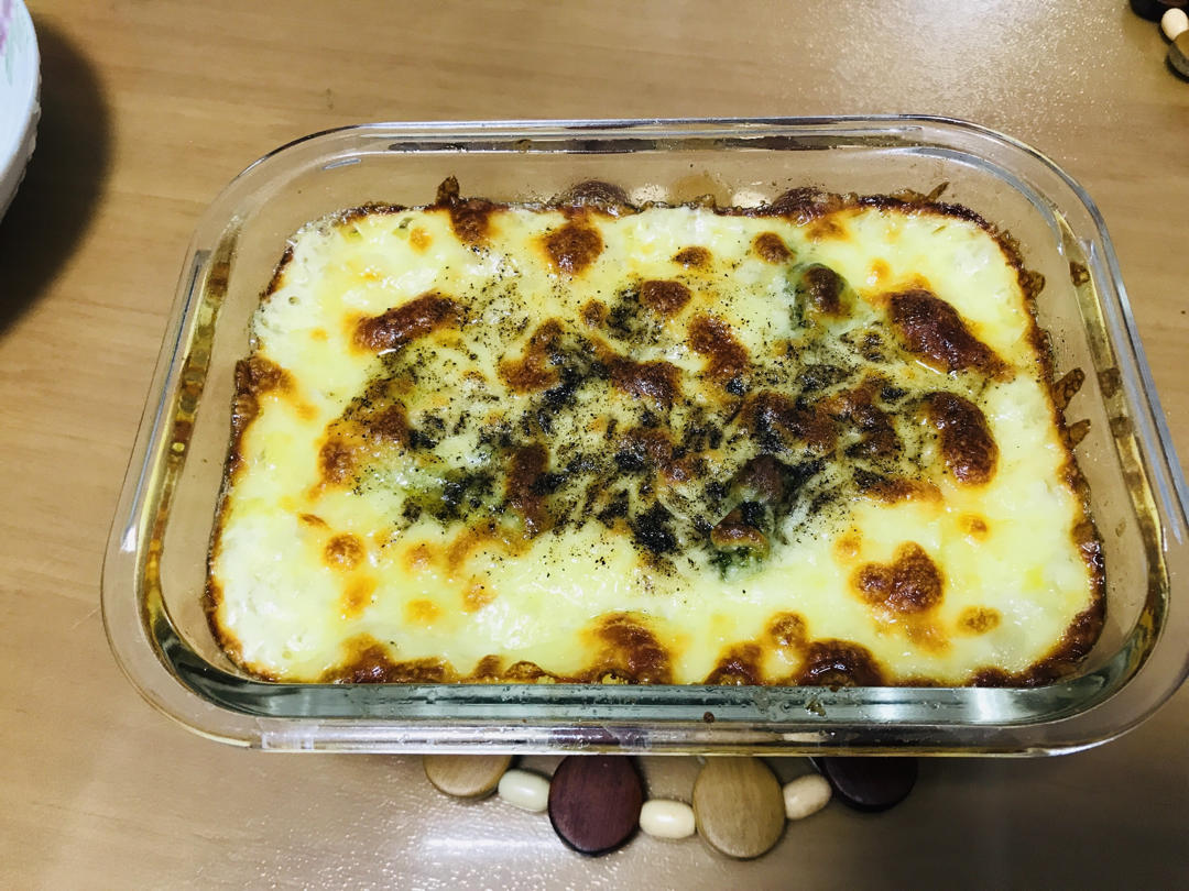超好吃的焗饭（烤箱）