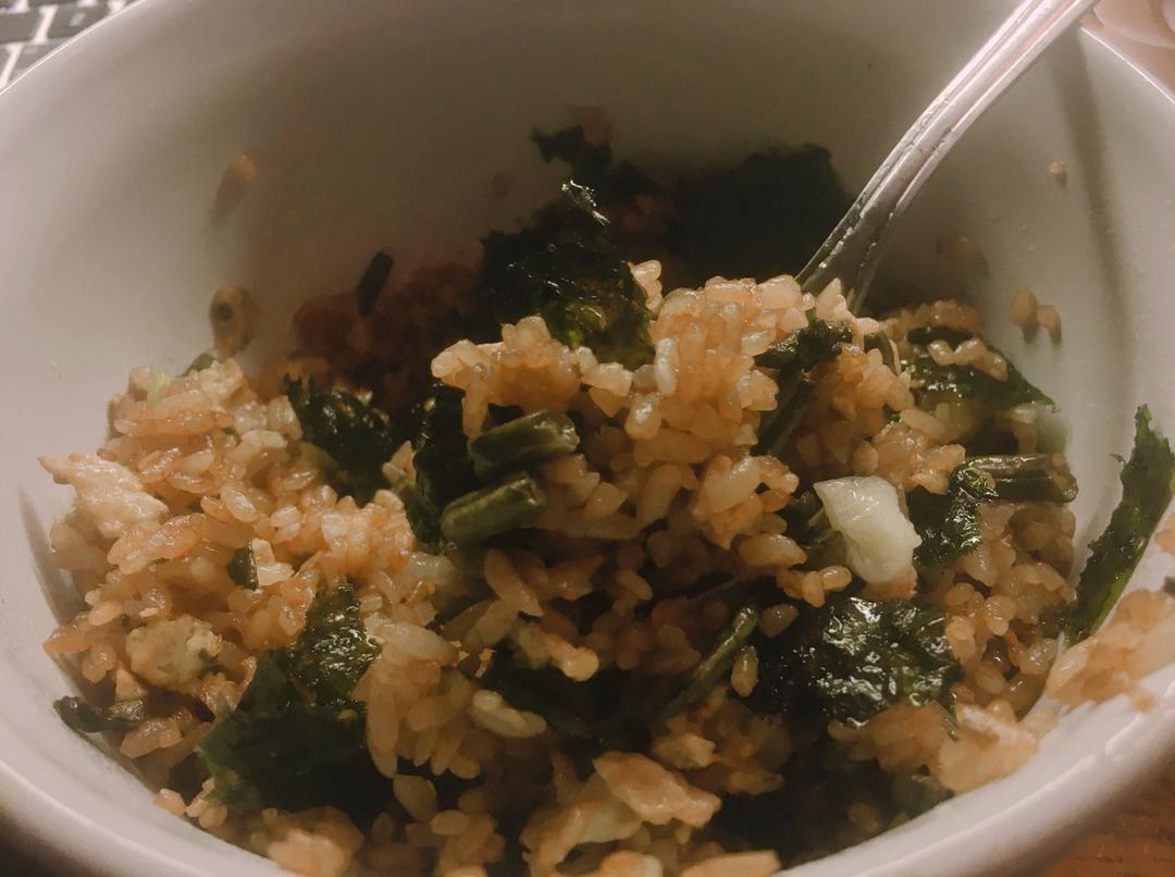 酸豆角炒饭