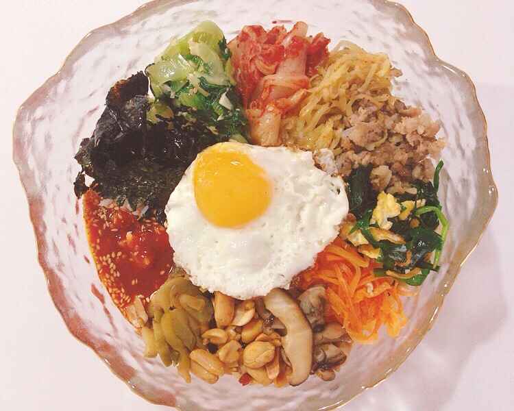 【原创】改良式韩国拌饭！十种配菜！让你一次过足瘾！的做法 步骤11