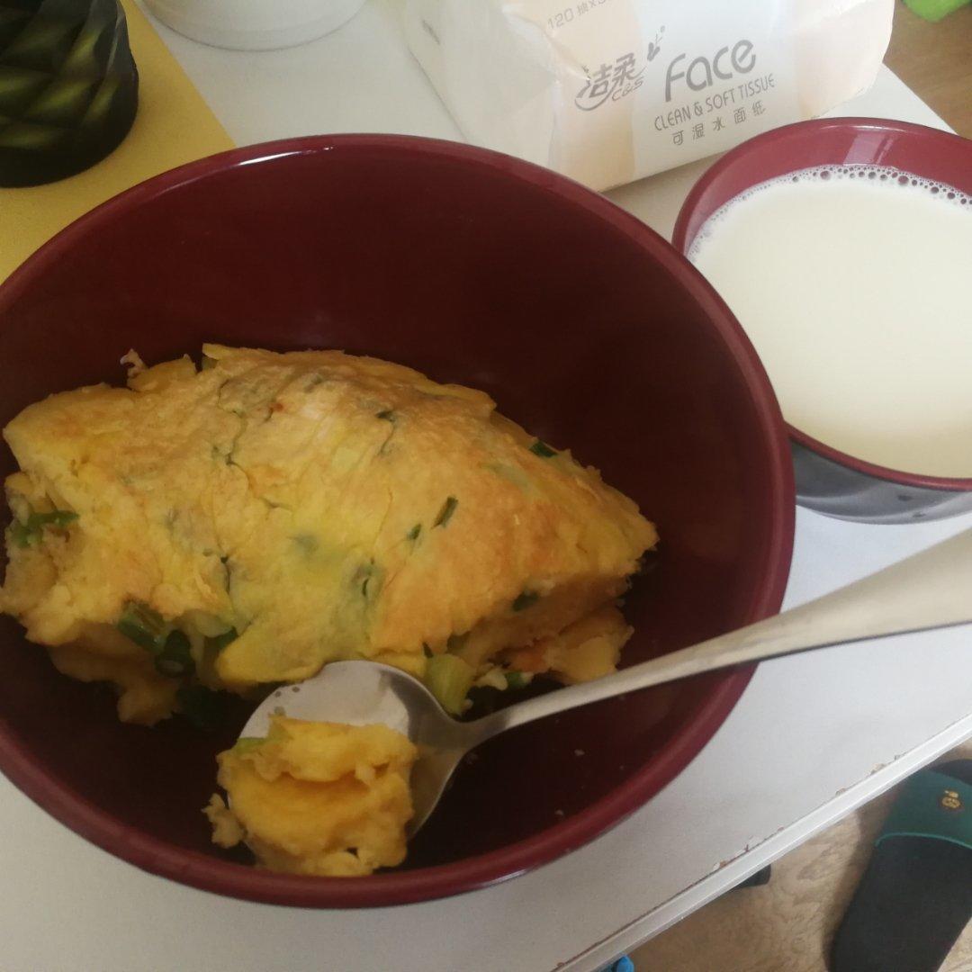 葱花鸡蛋饼