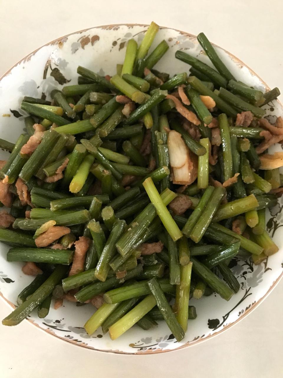 蒜薹炒肉