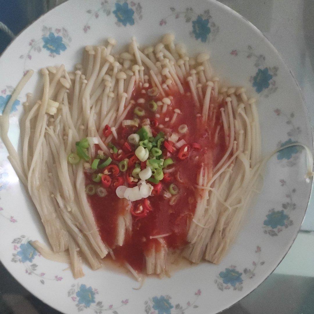 蒜蓉粉丝金针菇