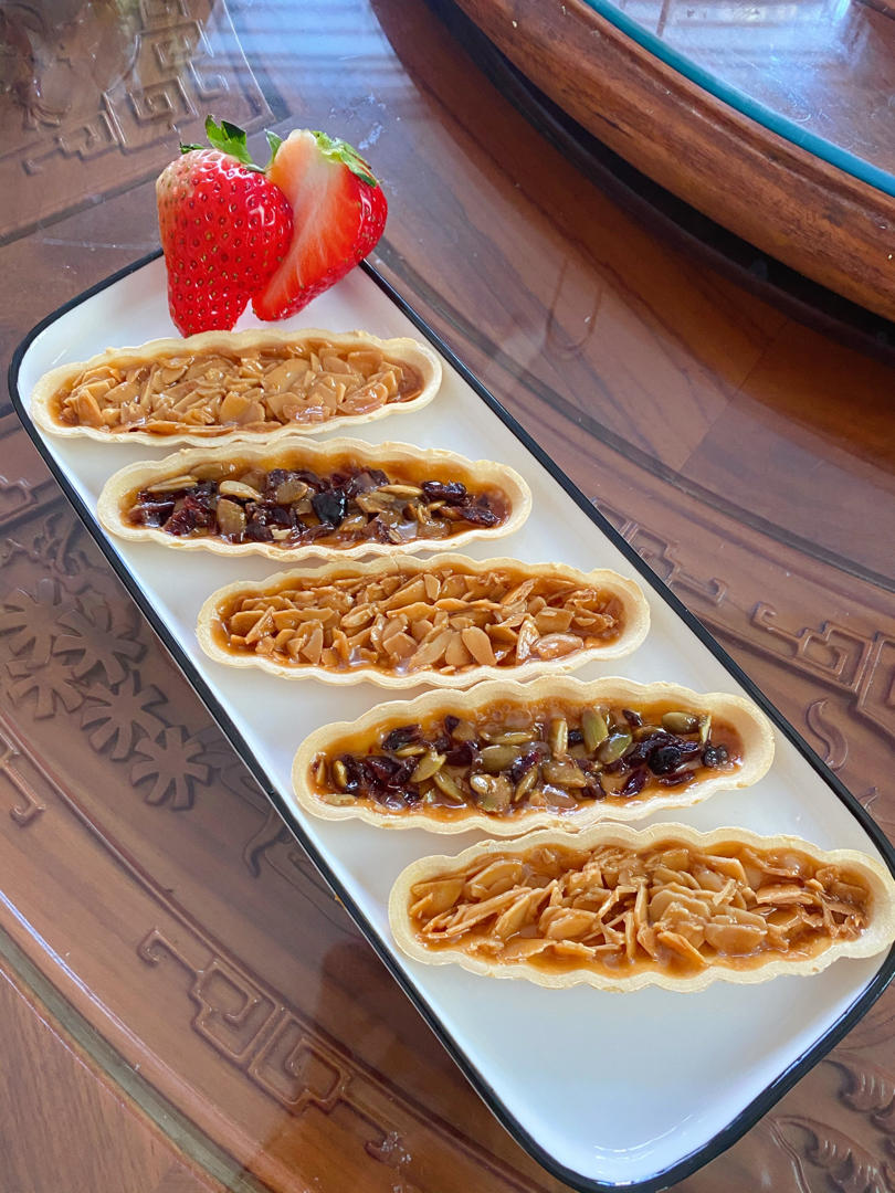 视频🚢一次搞定3种口味｜焦糖坚果糯米船｜不测温，不冷冻｜低糖｜简单｜0难度