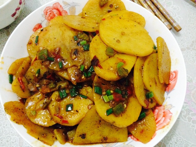 干锅土豆片