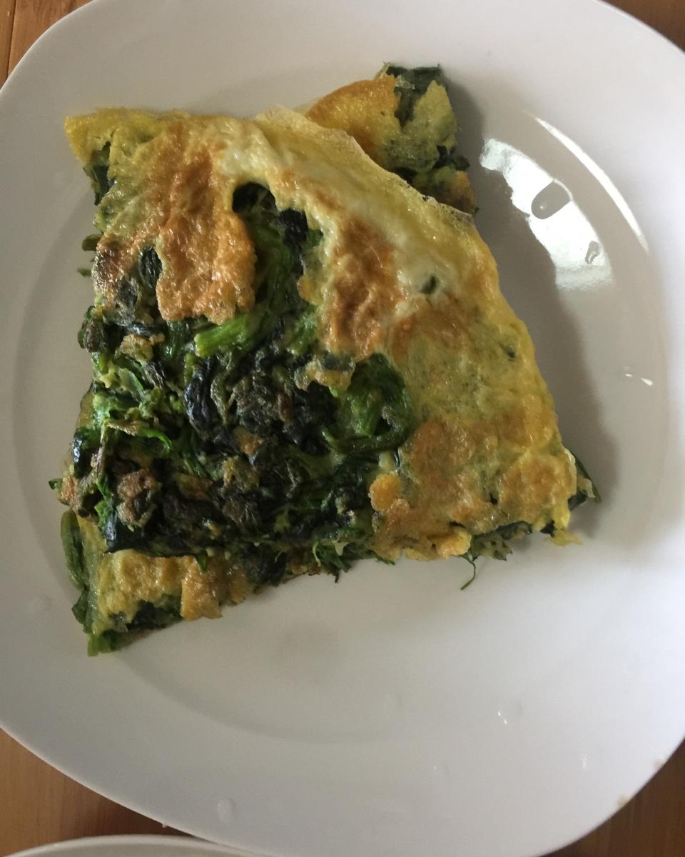 低脂菠菜蛋饼