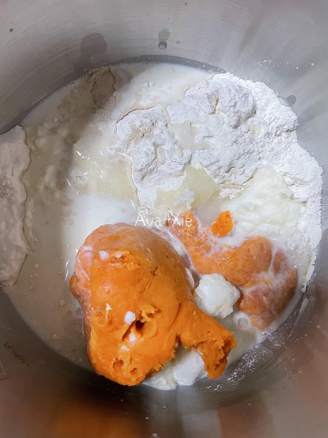纯奶手撕吐司的做法 步骤1