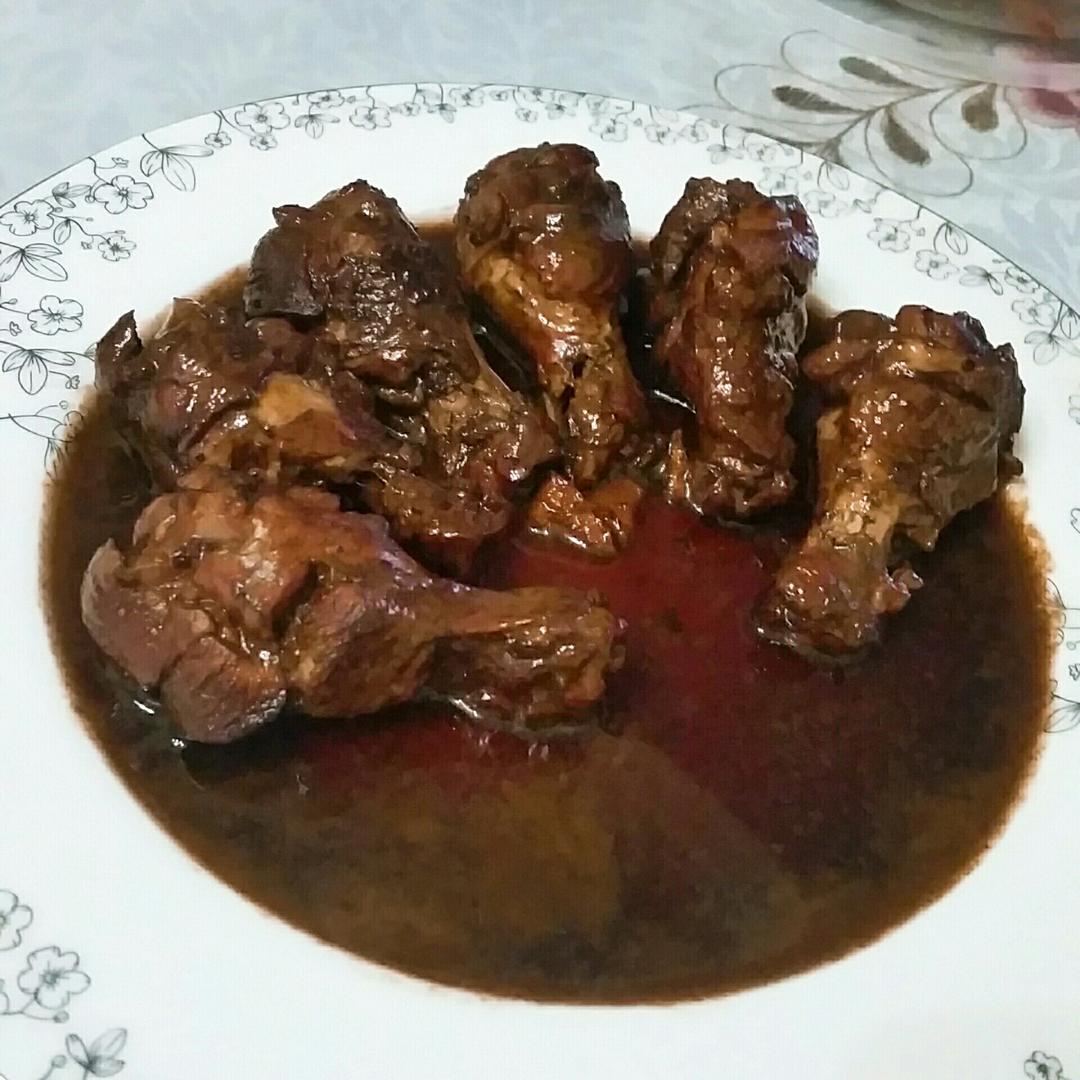 红酒鸡翅根