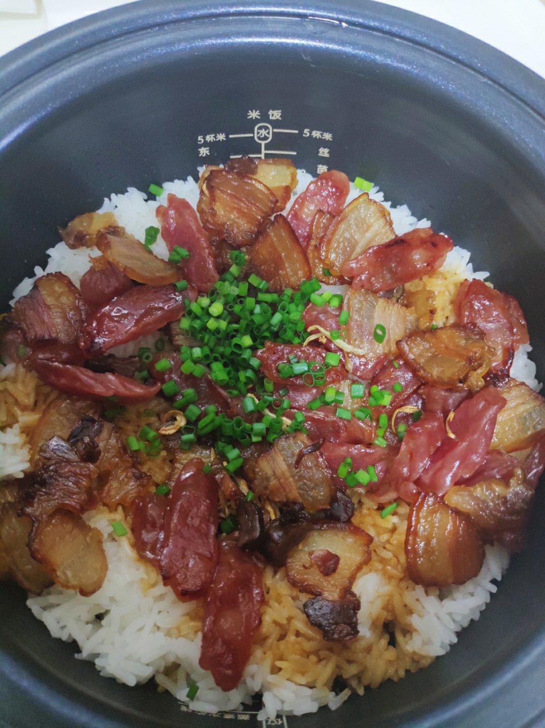 电饭煲版腊味饭