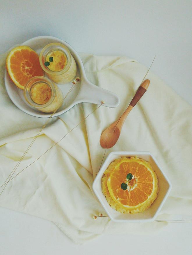 橙香米布丁的做法