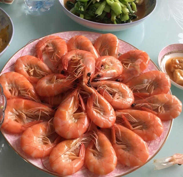 白灼基围虾