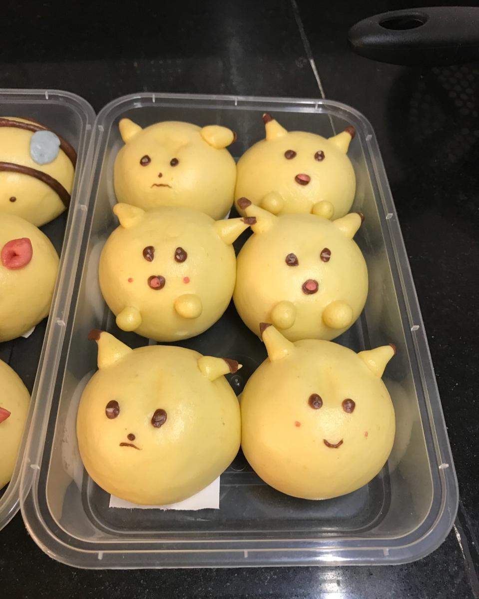 六一的礼物二 皮卡丘馒头