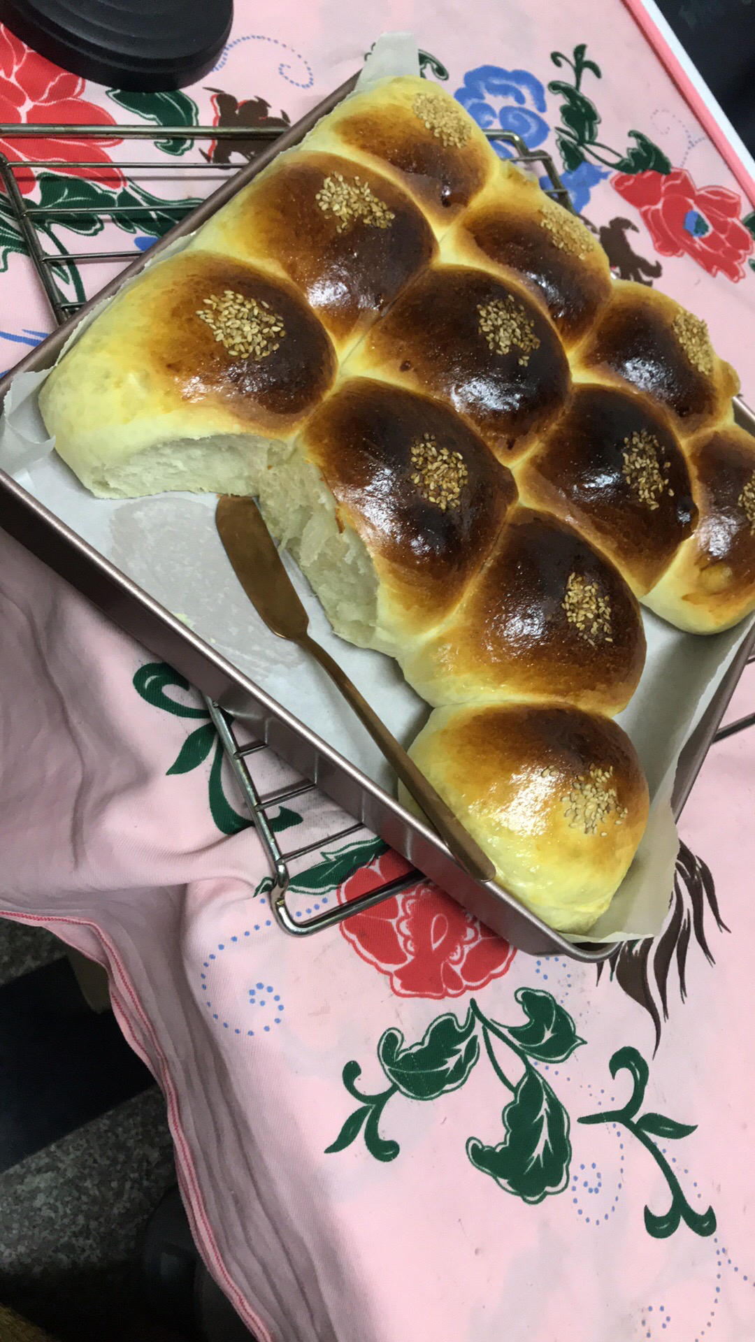 手揉面包详细贴:红豆面包