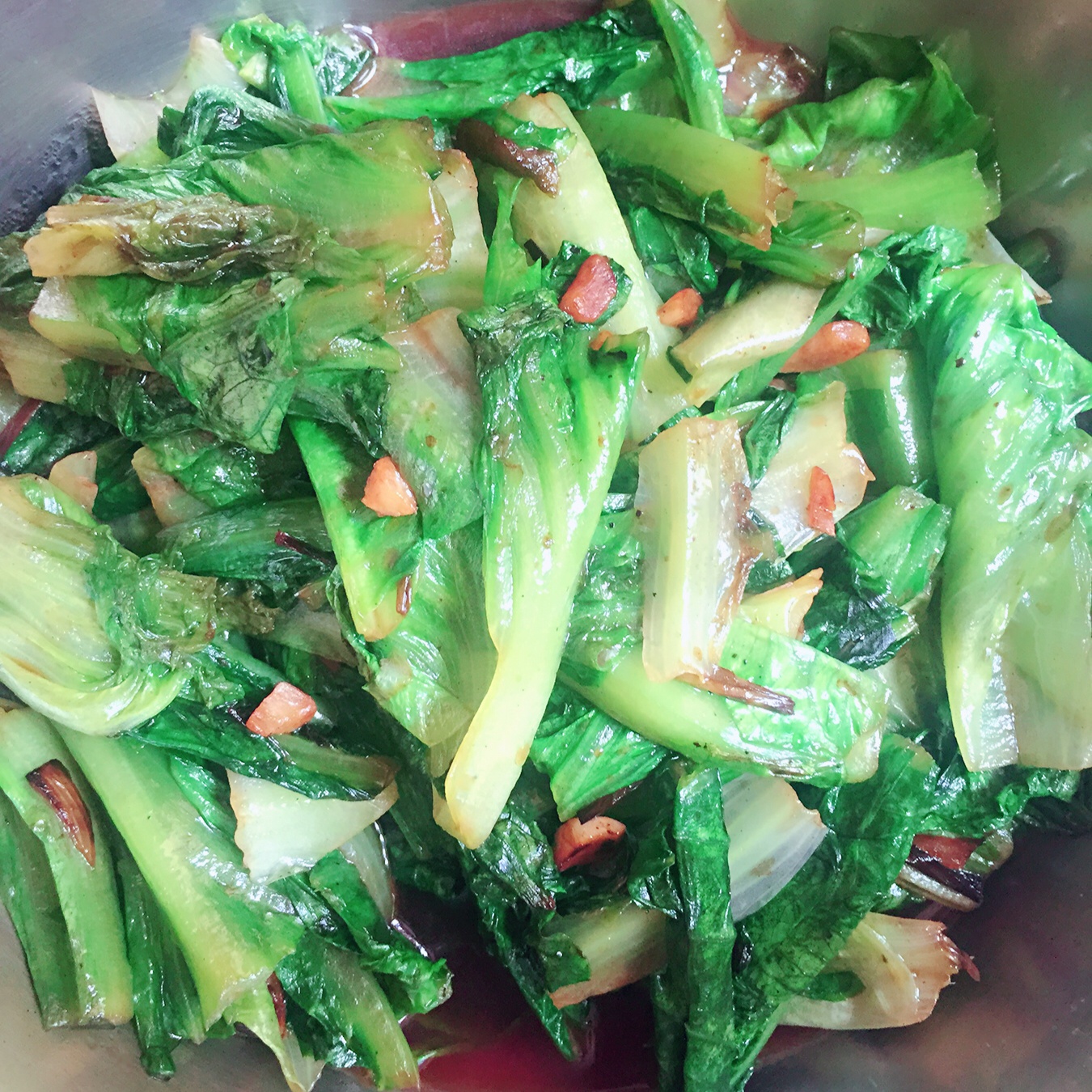炝炒生菜