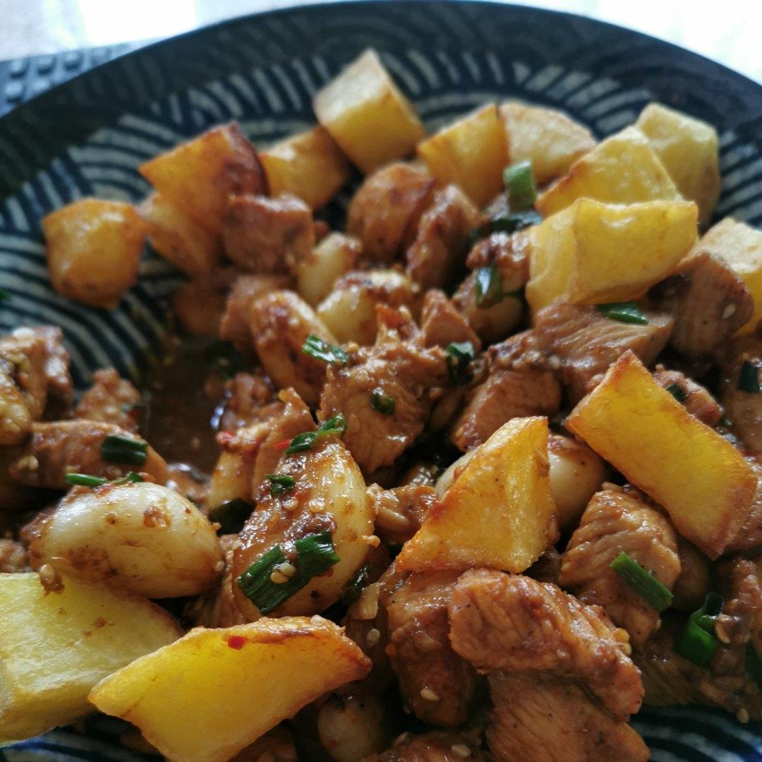孜然蒜香鸡胸肉