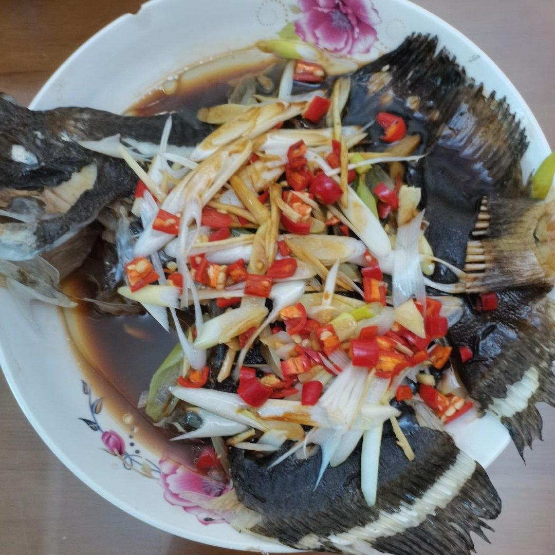 清蒸多宝鱼