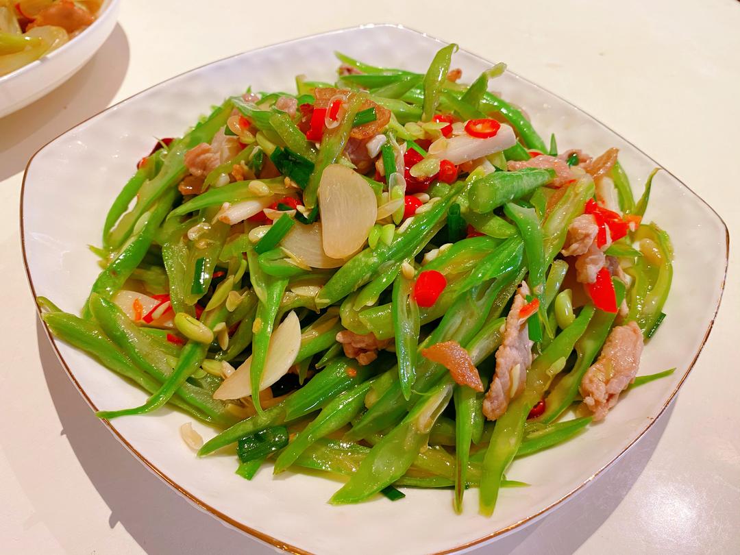 不要再做干煸啦 四季豆丝炒肉试试看的做法