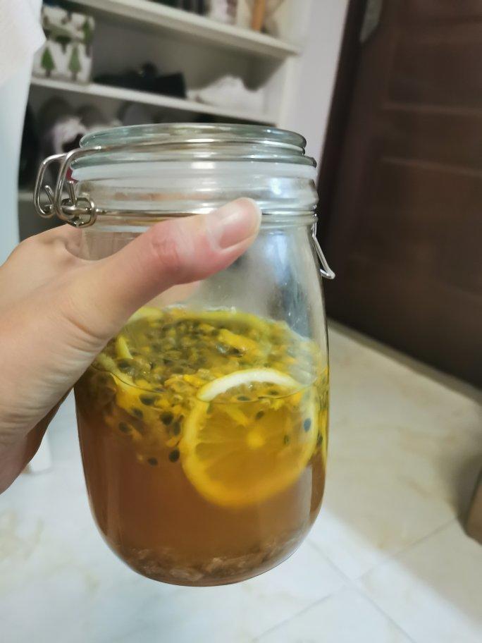 百香果蜂蜜柠檬茶🍯🍋
