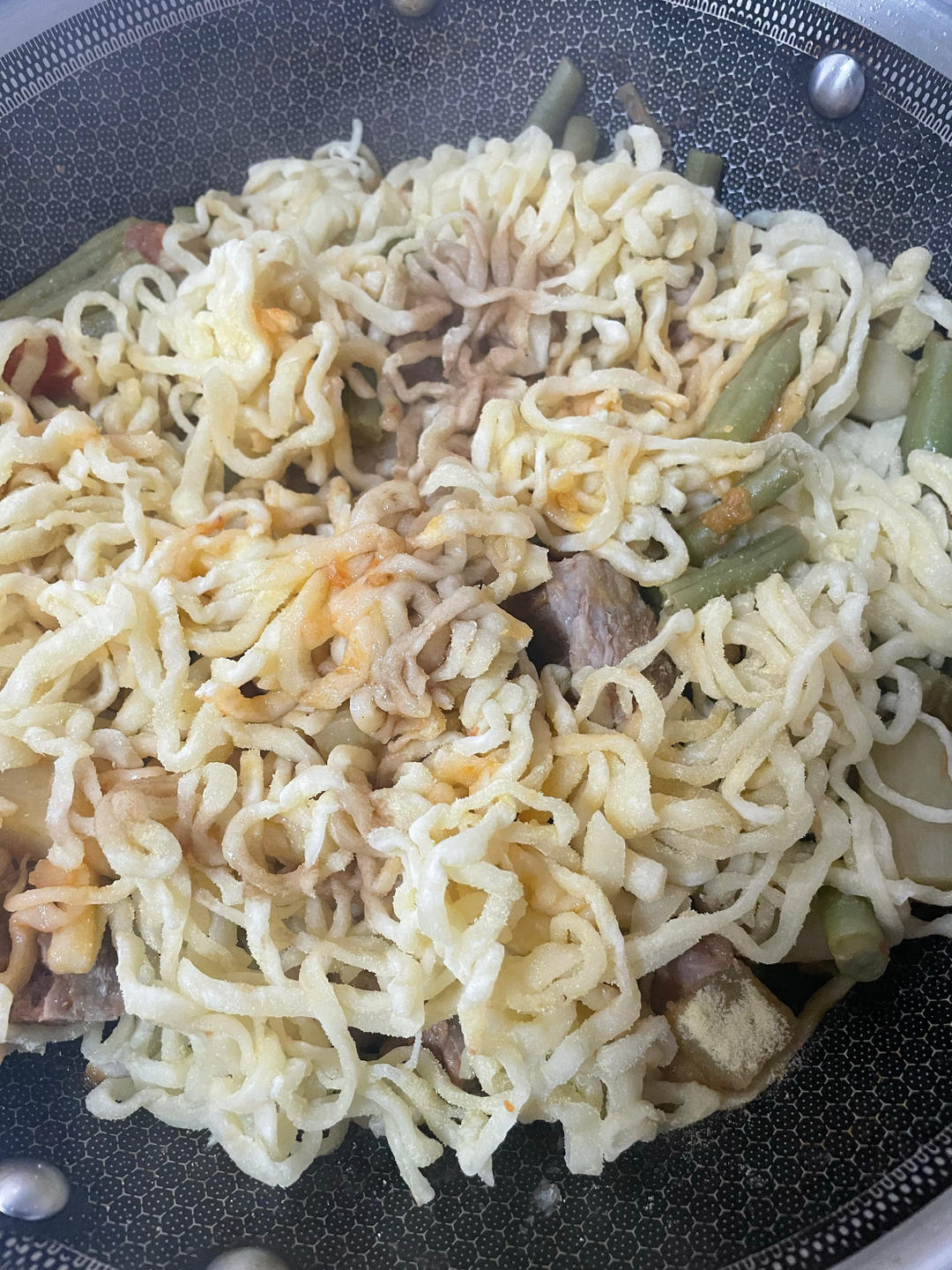 豆角焖面