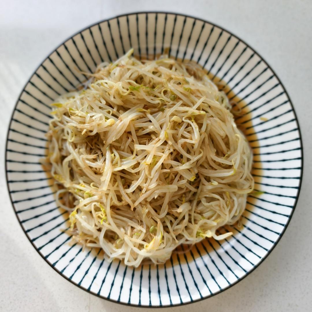 凉拌绿豆芽
