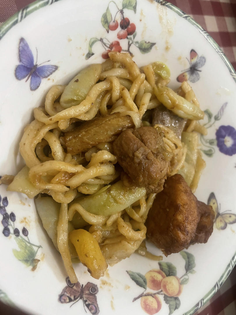 豆角焖面