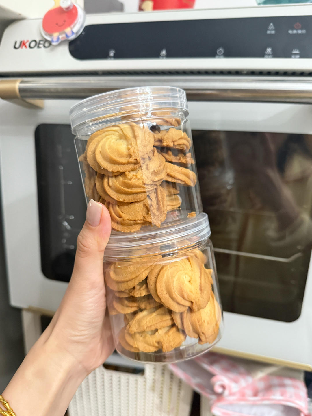 超立体花纹杏仁曲奇饼干