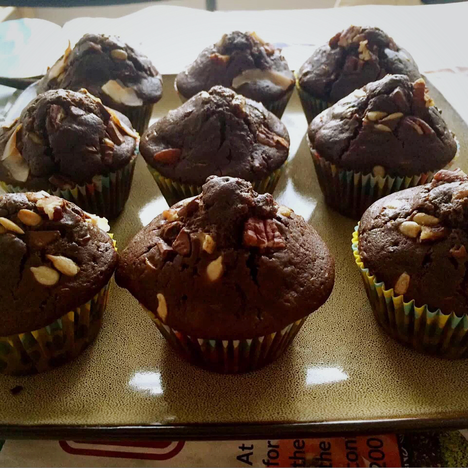 浓情巧克力摩卡马芬<Chocolate Espresso Muffins>