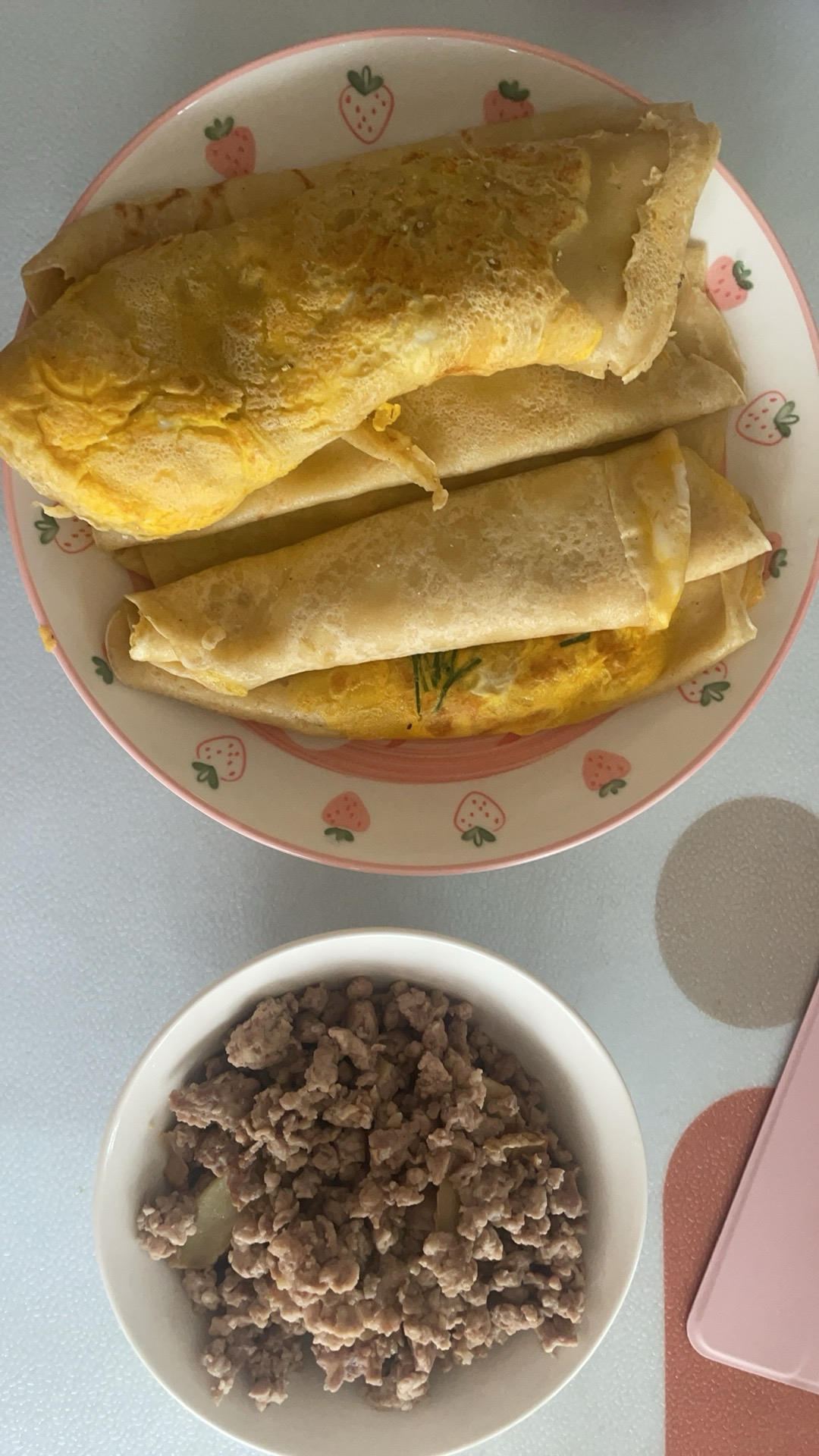 超软筋道的鸡蛋软饼