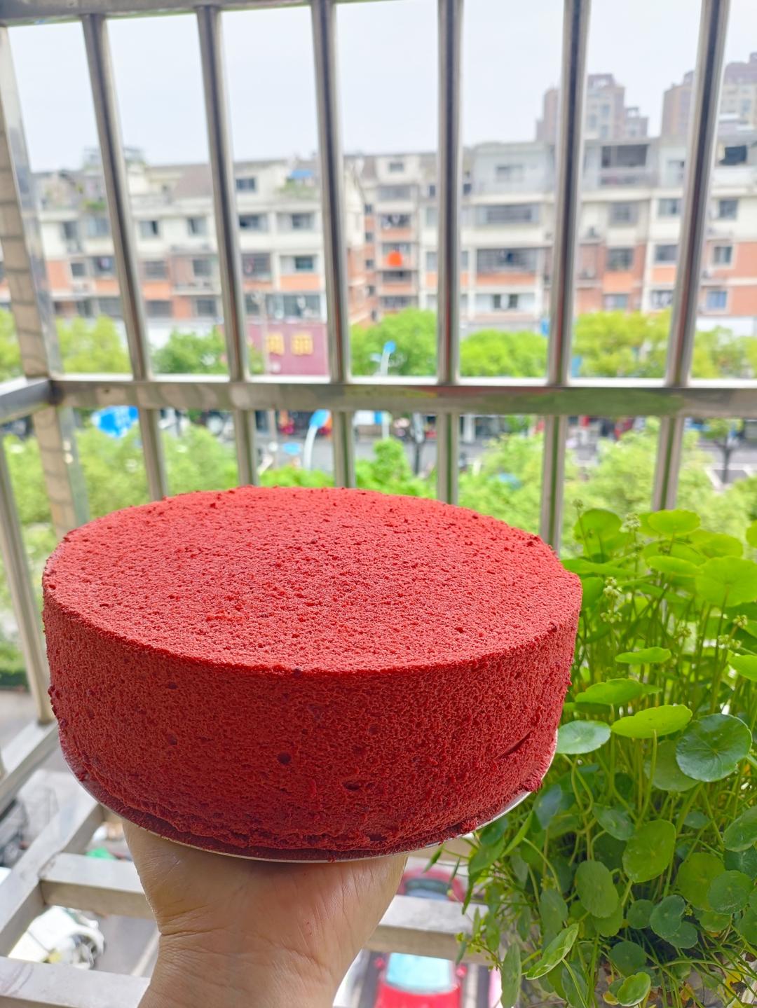 8寸红丝绒蛋糕