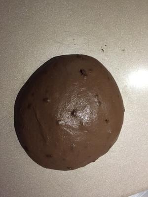 巧克力🍫栗子🌰莜麦面包的做法 步骤2