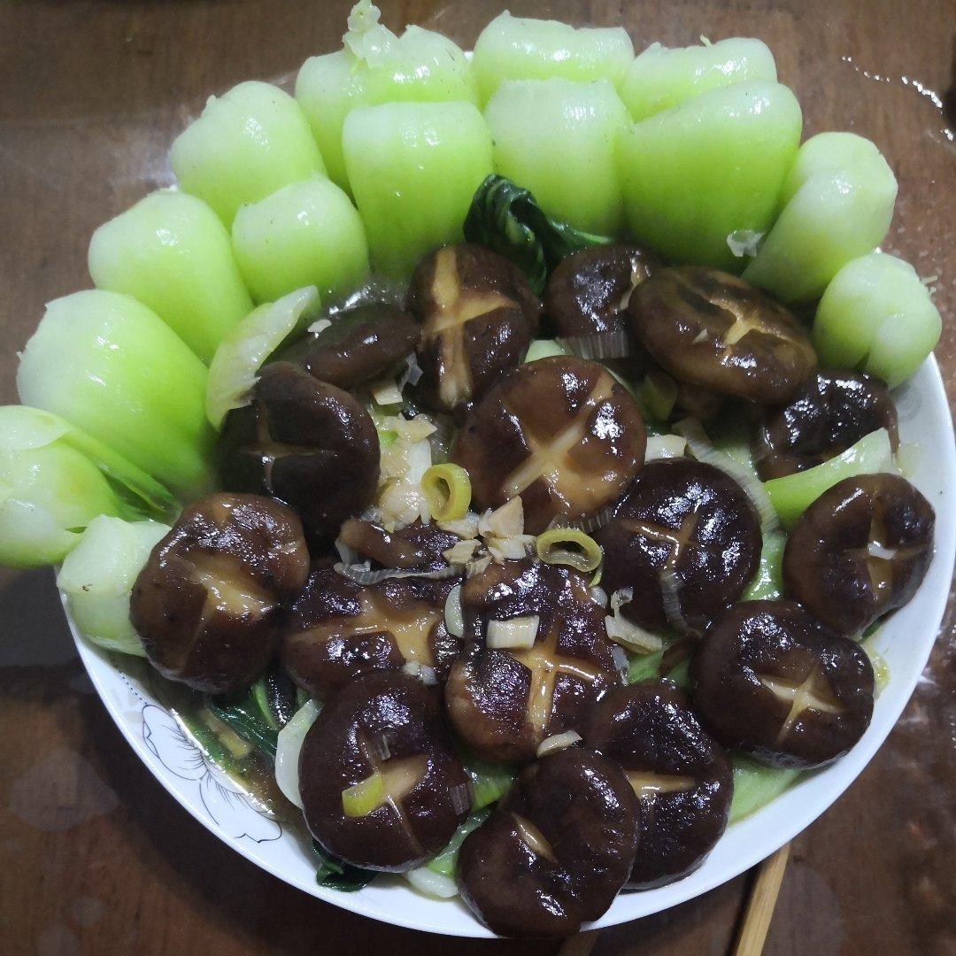 蚝油香菇小油菜