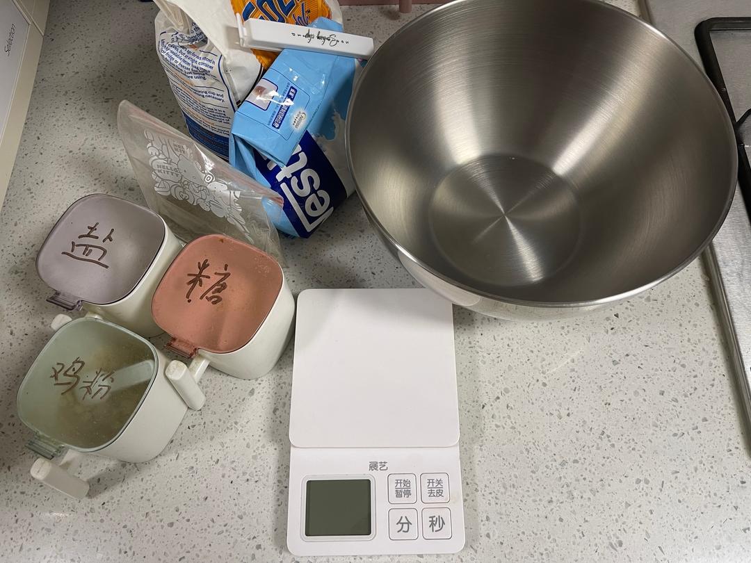 纯奶手撕吐司的做法 步骤1