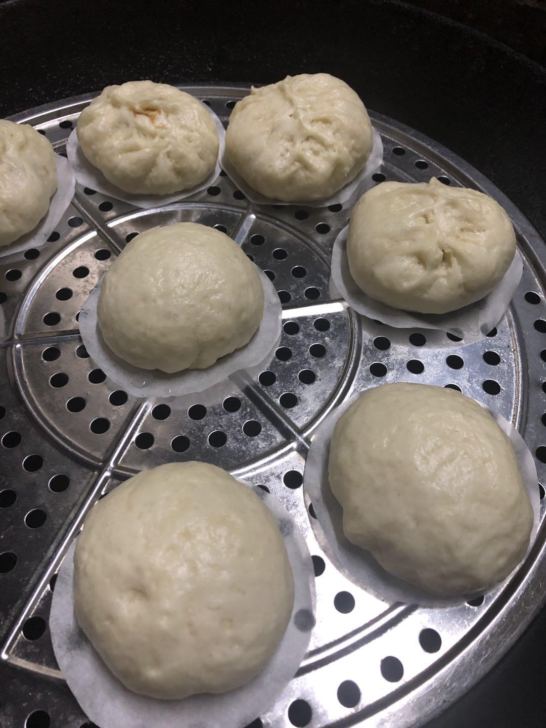 超简单自发粉包子