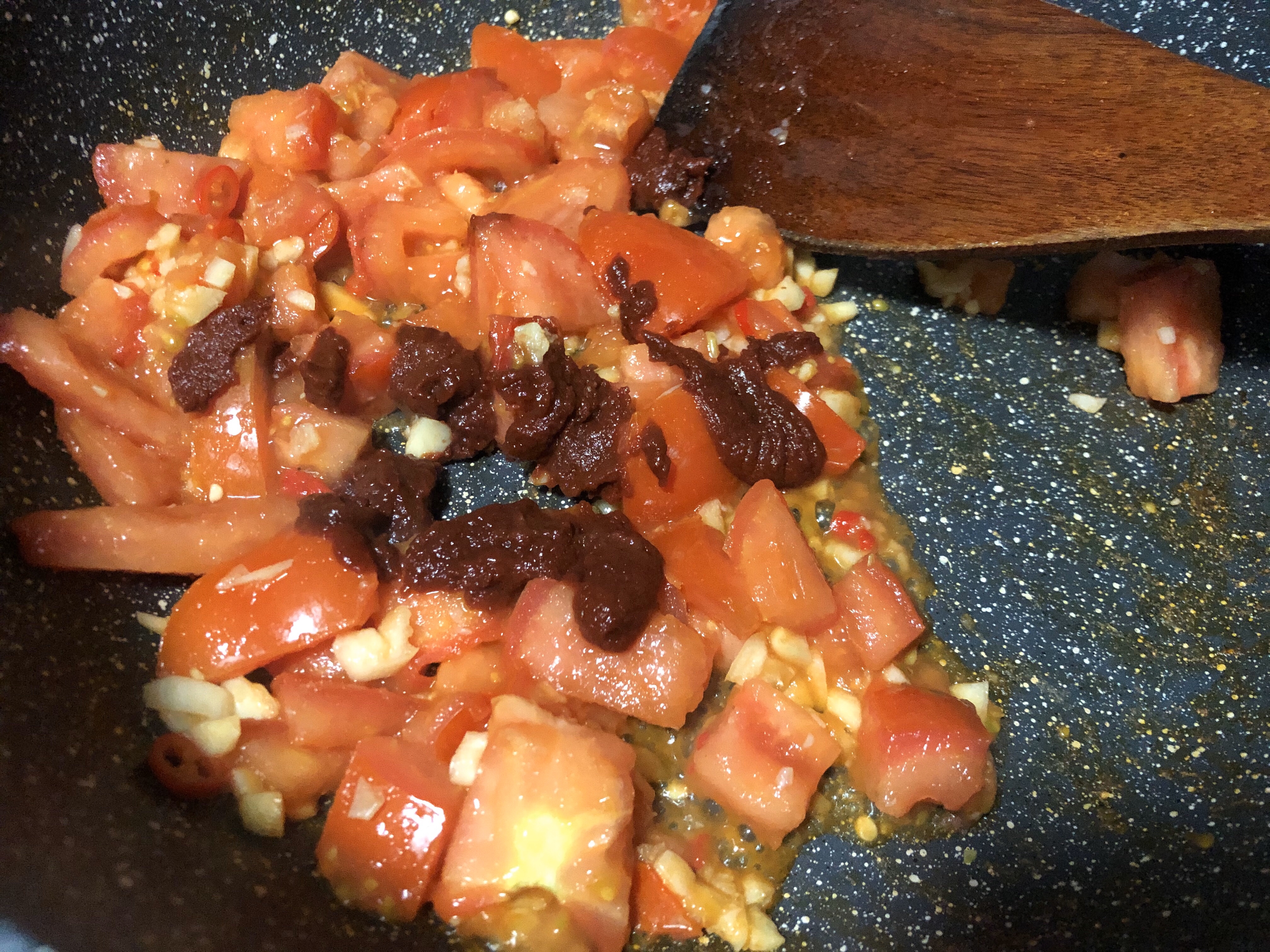 超下饭便当—番茄牛肉滑蛋（马壮实）的做法 步骤7